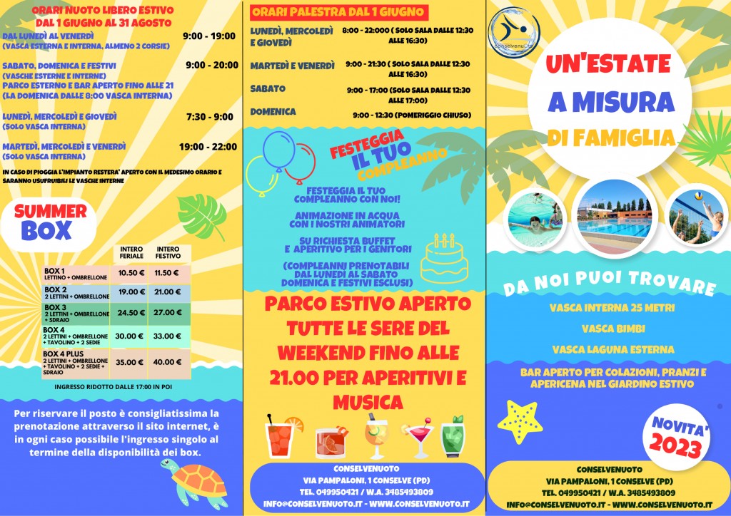 ESTATE 22-23 CONSELVE